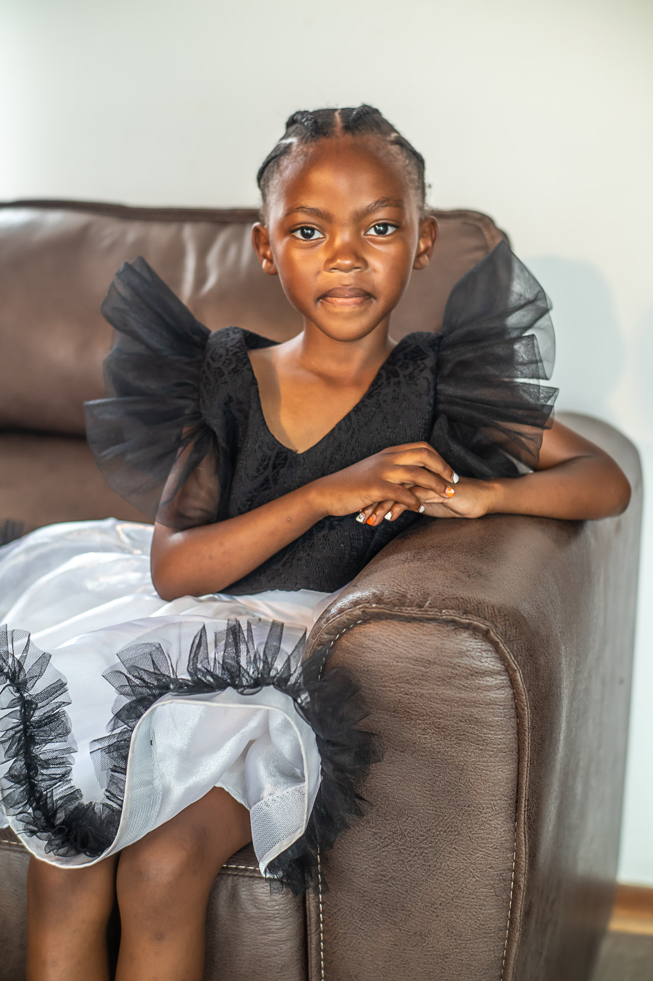 African print dress collection